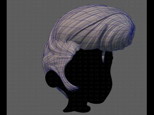 3D Hair style for boy V83 3D Model