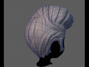 3D Hair style for boy V83 3D Model