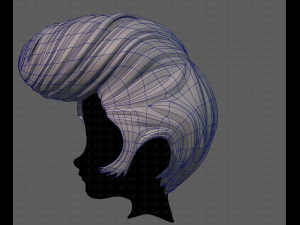 3D Hair style for boy V83 3D 모델