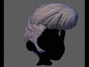 3D Hair style for boy V83 3D Model