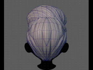 3D Hair style for boy V83 3D Model