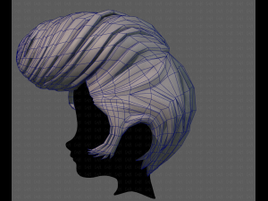 3D Hair style for boy V83 3D 모델