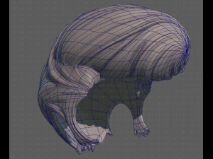 3D Hair style for boy V83 3D Model