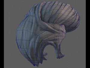 3D Hair style for boy V83 3D Model