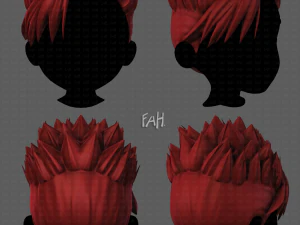 Coiffure 3D pour gar&ccedil;on V84 Modèle 3D