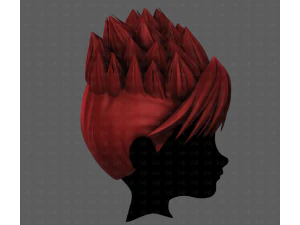 Coiffure 3D pour gar&ccedil;on V84 Modèle 3D