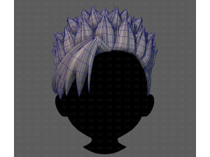 3D Hair style for boy V84 3D Model