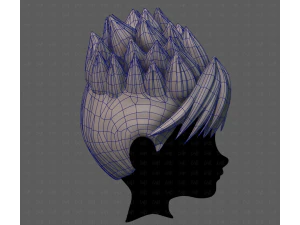 Coiffure 3D pour gar&ccedil;on V84 Modèle 3D