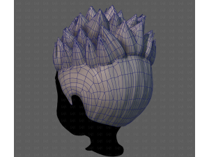 3D Hair style for boy V84 3D Model