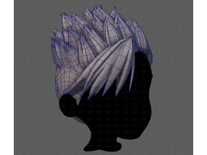 Coiffure 3D pour gar&ccedil;on V84 Modèle 3D