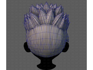3D Hair style for boy V84 3D Model
