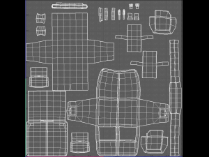 Bag V04 3D Модель