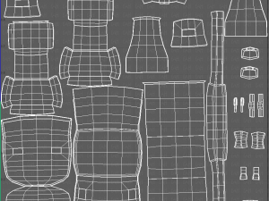 Bag V06 3D Model