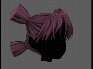 3D Hair style for girl V103 3D Model