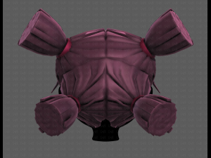 3D Hair style for girl V103 3D Model