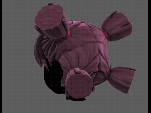 3D Hair style for girl V103 3D Model