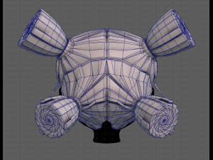 3D Hair style for girl V103 3D Model