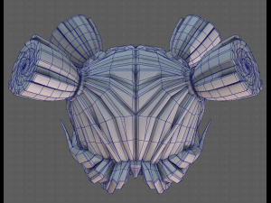 3D Hair style for girl V103 3D Model