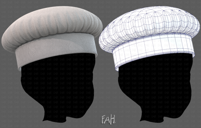 Cap V19 3Dモデル .c4d .max .obj .3ds .fbx .stl .blend 