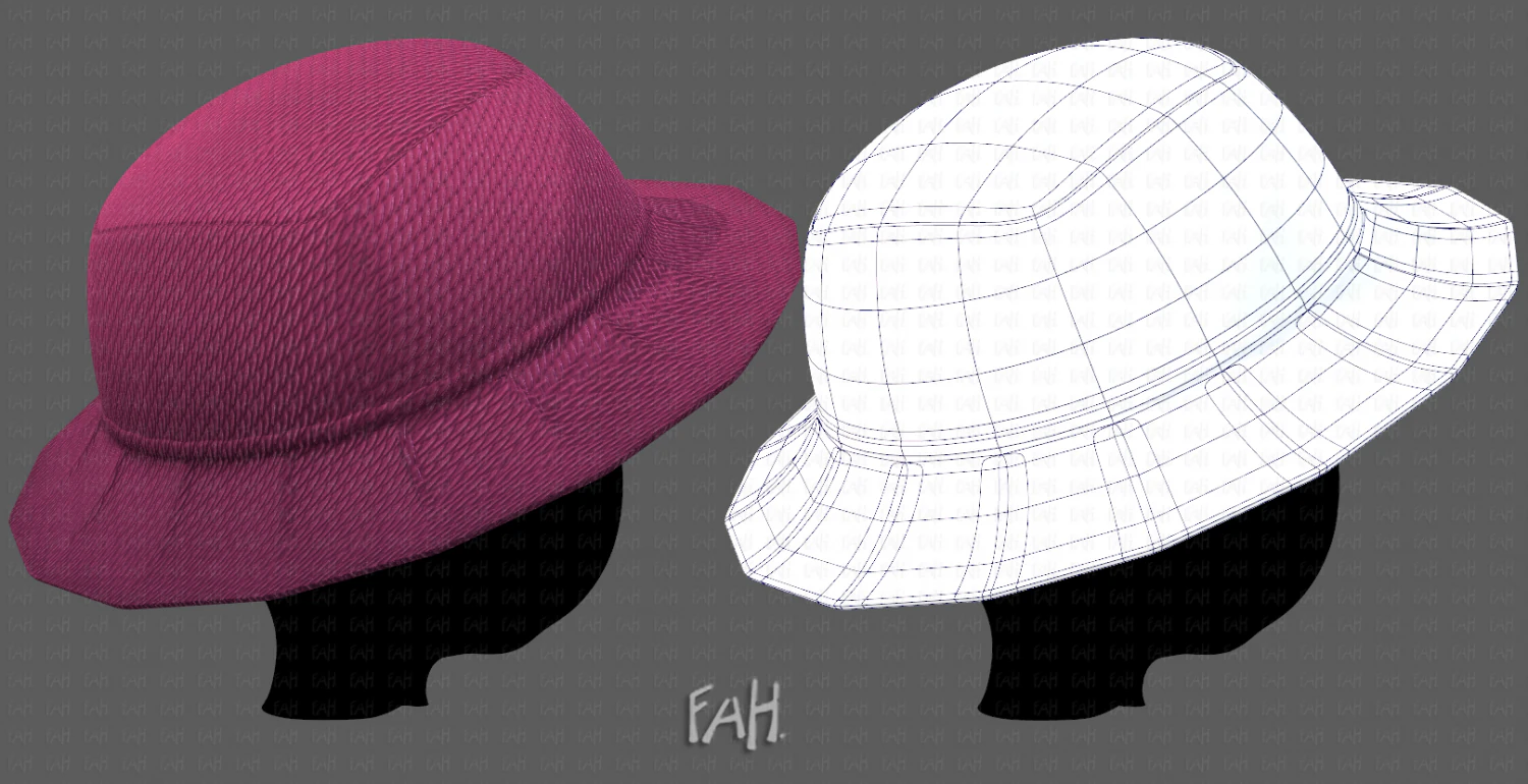 Cap V20 3D Model .c4d .max .obj .3ds .fbx .stl .blend 