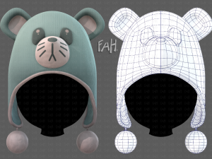 Cap V22 3D Model