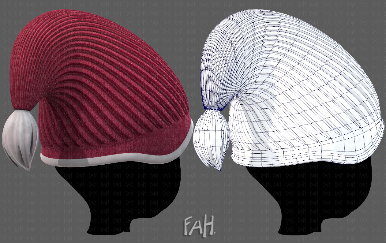 Cap V23 3D Model .c4d .max .obj .3ds .fbx .stl .blend 