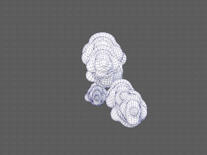 Clouds cartoon V03 Modelo 3D