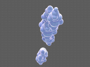 Clouds cartoon V03 Modelo 3D