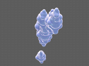 Clouds cartoon V03 Modelo 3D