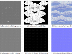 Clouds cartoon V03 Modelo 3D