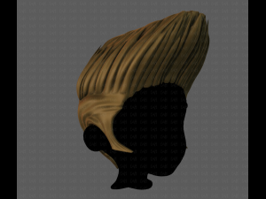 3D Hair style for boy V85 3D Model