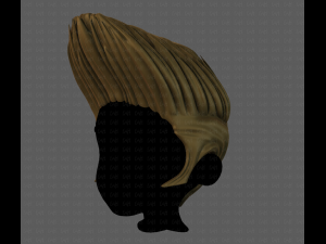 3D Hair style for boy V85 3D Model