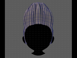 3D Hair style for boy V85 3D Model