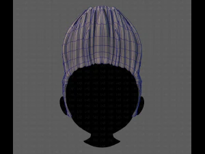 3D Hair style for boy V85 3D Model