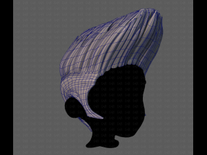 3D Hair style for boy V85 3D Model