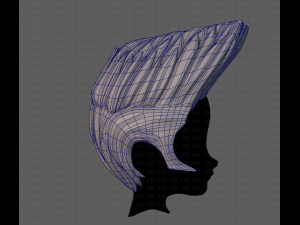 3D Hair style for boy V85 3D Model