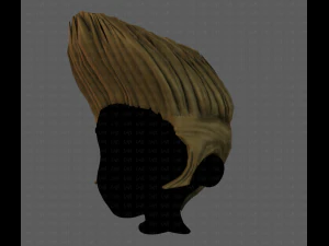 3D Hair style for boy V85 3D Model