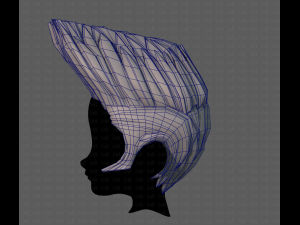 3D Hair style for boy V85 3D Model