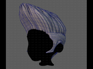 3D Hair style for boy V85 3D Model