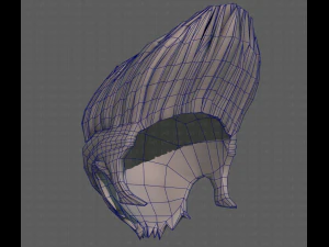 3D Hair style for boy V85 3D Model