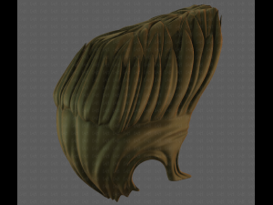 3D Hair style for boy V85 3D Model