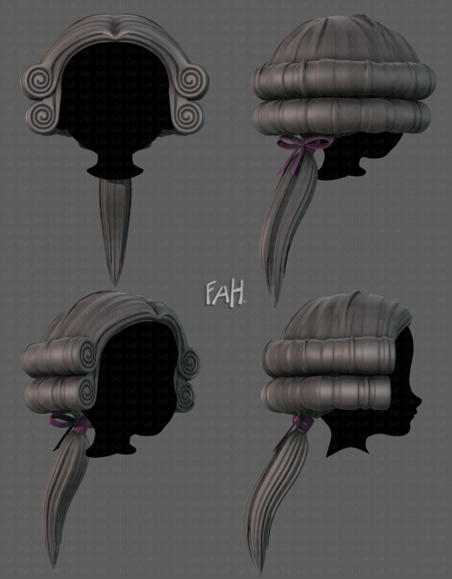 3D Hair style for boy V86 Modèle 3D .c4d .max .obj .3ds .fbx .stl .blend 