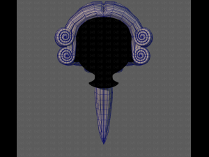 3D Hair style for boy V86 Modèle 3D