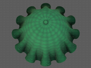 Cap V24 Modello 3D