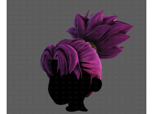 3D Hair style for boy V87 Modelo 3D