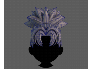 3D Hair style for boy V87 Modelo 3D