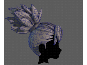 3D Hair style for boy V87 Modelo 3D