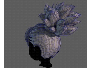 3D Hair style for boy V87 Modelo 3D