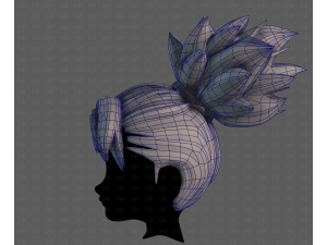 3D Hair style for boy V87 Modelo 3D