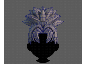 3D Hair style for boy V87 Modelo 3D